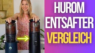 Der ultimative Hurom Entsafter Vergleich! H400 VS H330/320