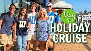 Family Cruise Day 1: Boarding the Celebrity Equinox | Holiday Cruise 2024