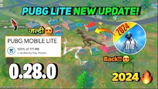 Pubg Lite New 0.28.0 Update 2024 | Pubg Mobile Lite Old 0.28.0 Back Update 2024 