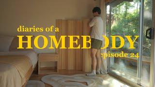 Homebody Diaries | bedroom setup & adjusting to a quiet life away from the city