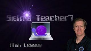 Speeding Up a Slow Windows PC -  How to -  Mini lesson - Selmateacher7