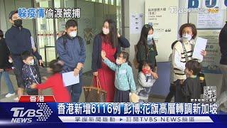 香港新增6116例確診 彭博:花旗高層轉調新加坡 ｜TVBS新聞