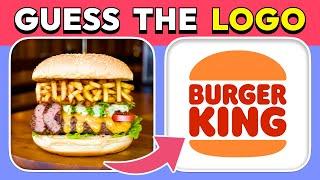 Guess by ILLUSION - Food LOGO Edition  Easy, Medium, Hard Levels