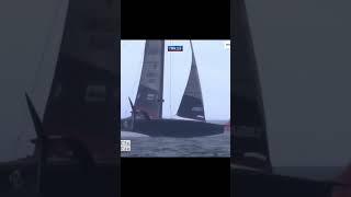 Throwbacks For The Last Americas Cup (Team USA's Capsize)#americascup #sailing #capsize #foiling