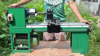 Homemade Lathe Machine