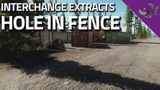 Hole In Fence - Interchange Extract Guide - Escape From Tarkov