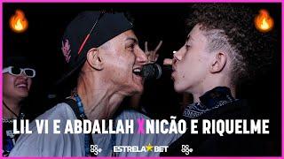 (FICOU PESSOAL? ) LIL VI e ABDALLAH x RIQUELME e NICÃO | 1 FASE | #BDN108