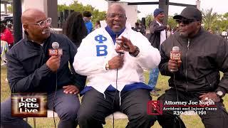 Chief Tracy McMillion & Bennett William on Lee Pitts Live on FOX 4 at ML King Day Celebration 2025