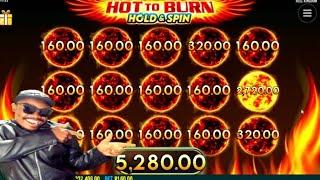 "Hot to Burn Hold and Spin: My Biggest Win Yet with Luck on My Side!"