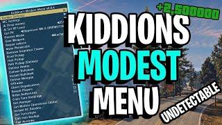 Comment avoir un mode menu GTA 5 online pc KIDDIONS MODEST MENU