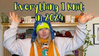 everything i knit in 2024 (almost) | vest, sweaters, accessories, socks, and more!