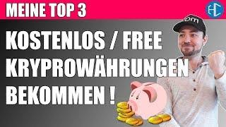 TOP 3 Wege Kryptowährungen kostenlos free zu bekommen | HODLCORE deutsch