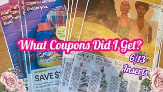 WHAT COUPONS DID I GET? 6/13 INSERT PREVIEW