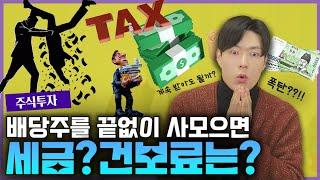  배당주를 계속 사모으기만 하면 될까?ㅣ배당주의 세금과 건보료ㅣ국내주식