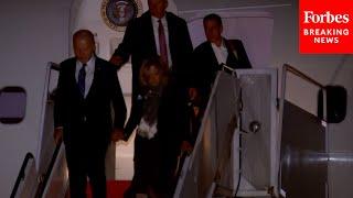 President Biden, First Lady Dr. Jill Biden, Hunter Biden And More Arrive In Nantucket, Massachusetts