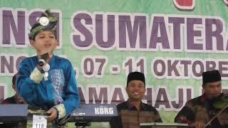 Mhd. Andriansyah Nst - Sang Penyeru - Seleksi Qasidah Sumut 2019 (Bintang Vokalis Cilik)