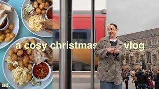 last vlog of 2023  christmas market, good food, & normalising a messy life