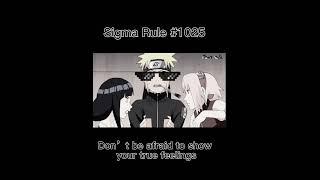 Naruto Sigma Rule | Don’t be afraid of weaklings #naruto #narutoedit #narutoshippuden #narutomemes