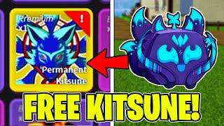 HOW TO GET KITSUNE FRUIT FOR FREE!