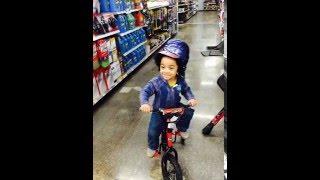 Dad takes Tre Boy to pick out a new bike