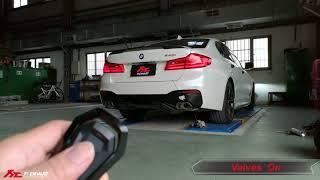 BMW G30 540i X Fi Exhaust - Sound Check l Valve Control !