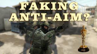 Faking Anti-Aim To Make People Think He is CHEATING? CSGO OVERWATCH
