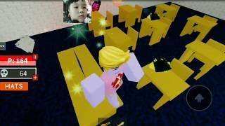 (PIGGY) The Scary Elevator FUNNY SCARY Roblox Gameplay Jaden FPS Gaming part 3