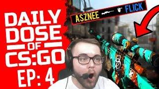 SICK AWP FLICK SHOT! DOC INSANE DEAGLE SHOTS! DAILY DOSE OF CS:GO #4