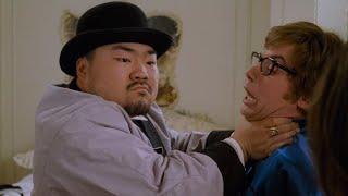 Random Task Throws a Shoe at Austin Powers (Korean Joe Son) | International Man of Mystery 4k Scene
