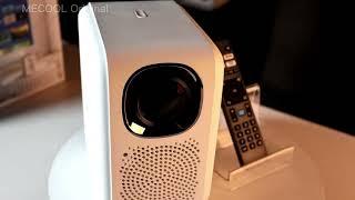 MECOOL KP2 FHD Smart Projector   Linux OS and Dolby Audio, Supports Netflix, YouTube, Prime Video