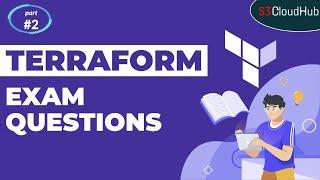 Top 30 Terraform Associate Exam sample Questions: practice Questions part-2 @S3CloudHub  #dumps