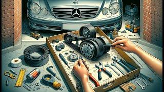 Mercedes-Benz Air Conditioner Compressor Belt Pulley Replacement | DIY Guide