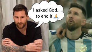 Messi reveals what he said prior to Montiel's World Cup winning penalty...