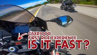 FIRST RIDE WITH SUZUKI GSX-R1000R 2020