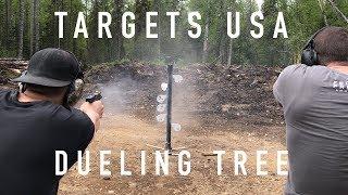 MAT-SU PEW PEW - Targets USA - AR500 DUELING TREE BATTLE!!!