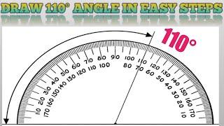 Construction of 110° Angle With COMPASS