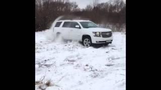 Алан Енилеев Chevrolet Tahoe 2016 Burnout , Drift , Accelleration 0-180