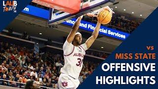 Auburn Offensive Highlights vs Mississippi State