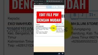 Cara Edit File PDF tanpa Aplikasi