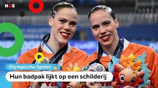 Synchroon-zwemtweeling over blunders, badpakken en de Olympische Spelen