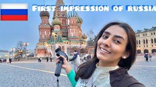 My First Day In MOSCOW, RUSSIA