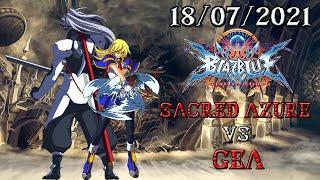 BBCF2 Matches: Sacred Azure (Noel) VS GeA (Hakumen) [18/07/21]