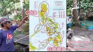 HIDDEN TREASURE MAPS HUNTING UNDER ROCK MOUNTAIN VIEWS FOREST GOLD AYAHAG TINAGO FALLS RESORT SIGN