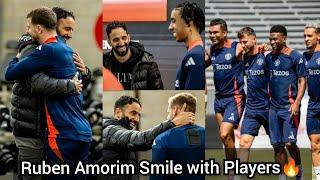 Breaking Ruben Amorim meets Manchester United Players at training ground today