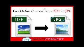 How to convert image from TIFF to JPG format