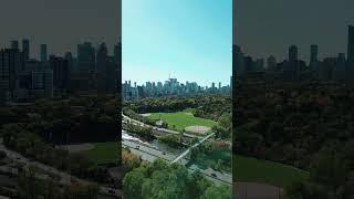 My Toronto - Riverdale Park East - 4K Drone Video #shorts #torontophotography  