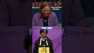13-year-old goes viral after winning Scripps National Spelling Bee #viralvideo #shorts #us #news