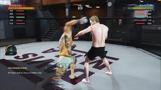 EA SPORTS UFC 4 Overhand Takedown Set Up (mycareer mode) #ufc #ufc4 #ps5