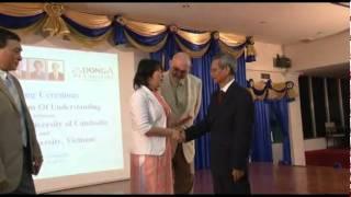 MOU between pannasastra university of cambodia and DongA university,vitnam.mpg