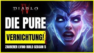 Dieser Zauberer Build rasiert durch die Gegner in Sekunden! Diablo 4 Zauberer Build Season 5